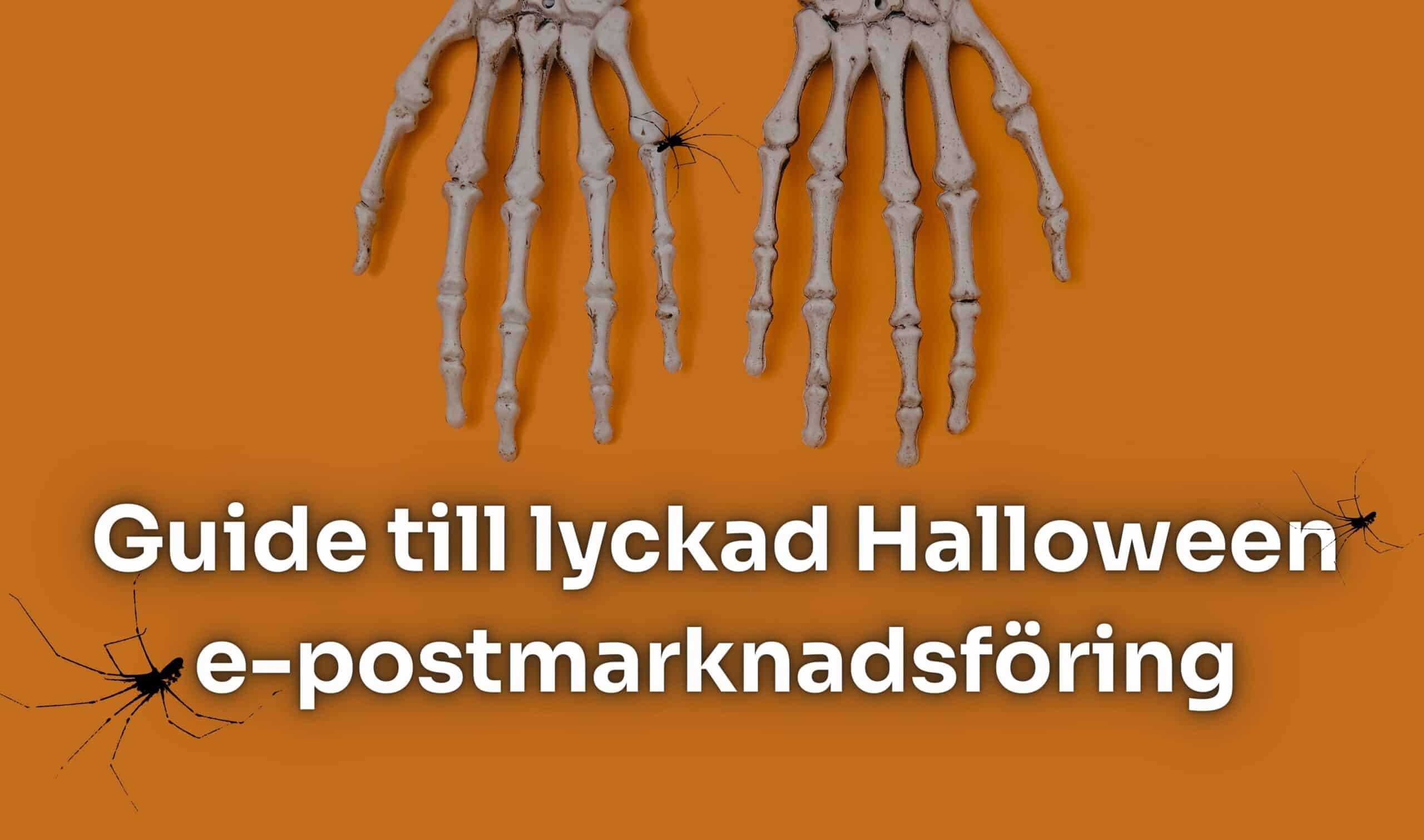 Halloween e-postmarknadsföring