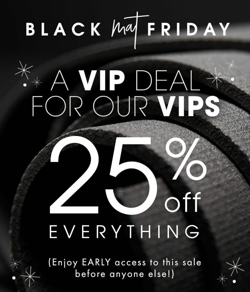 black friday vip checklista